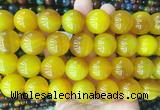 LSBS427 15 inches 20mm round agate gemstone beads wholesale