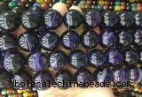 LSBS431 15 inches 20mm round agate gemstone beads wholesale