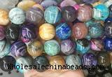 LSBS440 15 inches 20mm round agate gemstone beads wholesale