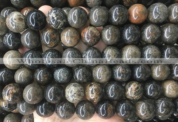 LSBS444 15 inches 16mm round chrysanthemum agate beads wholesale