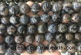 LSBS447 15 inches 18mm round crazy lace agate beads wholesale