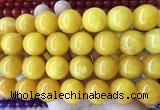 LSBS459 15 inches 20mm round candy jade gemstone beads wholesale