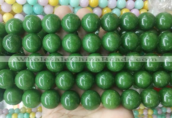 LSBS496 15 inches 16mm round candy jade gemstone beads wholesale