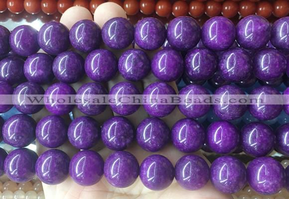 LSBS499 15 inches 16mm round candy jade gemstone beads wholesale