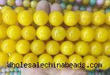 LSBS505 15 inches 18mm round candy jade gemstone beads wholesale