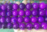 LSBS509 15 inches 18mm round candy jade gemstone beads wholesale