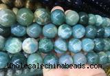 LSBS51 15 inches 16mm round moss agate gemstone beads wholesale