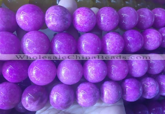 LSBS528 15 inches 20mm round malaysian jade gemstone beads wholesale