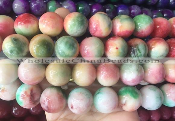 LSBS532 15 inches 20mm round malaysian jade gemstone beads wholesale