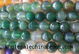 LSBS550 15 inches 16mm faceted round agate gemstone beads wholesale