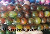 LSBS559 15 inches 18mm round agate gemstone beads wholesale