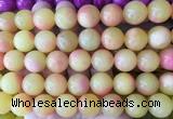 LSBS606 15 inches 16mm round malaysian jade gemstone beads wholesale