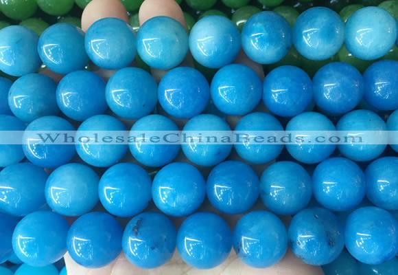 LSBS607 15 inches 16mm round malaysian jade gemstone beads wholesale