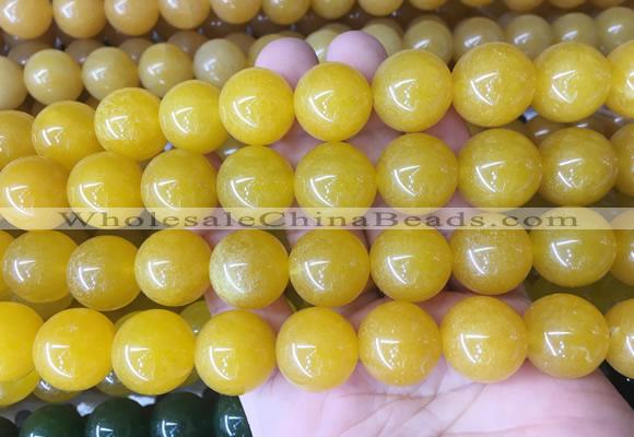 LSBS629 15 inches 18mm round malaysian jade gemstone beads wholesale
