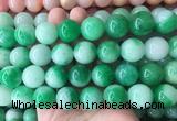 LSBS639 15 inches 18mm round malaysian jade gemstone beads wholesale