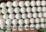 LSBS743 15 inches 16mm round howlite turquoise gemstone beads wholesale