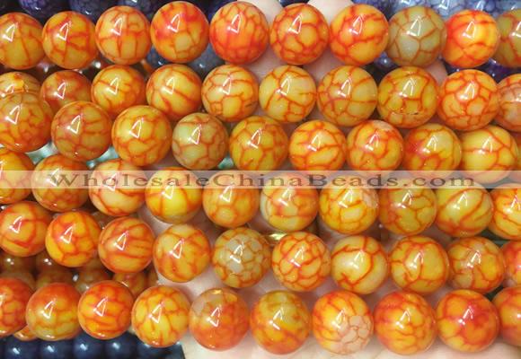 LSBS762 15 inches 14mm round agate gemstone beads wholesale