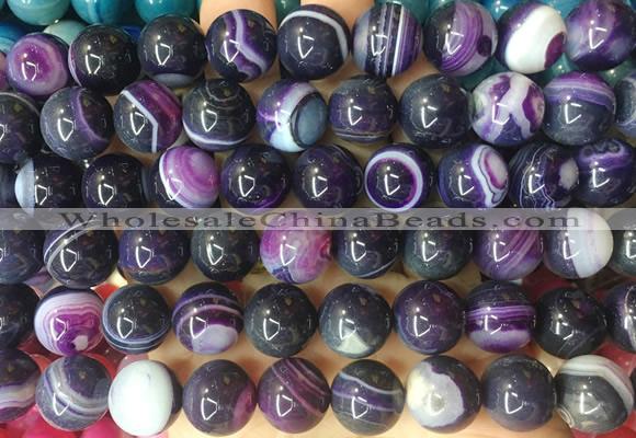 LSBS774 15 inches 14mm round agate gemstone beads wholesale
