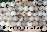 LSBS775 15 inches 14mm round agate gemstone beads wholesale