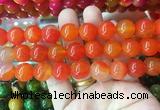 LSBS782 15 inches 14mm round agate gemstone beads wholesale