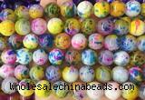 LSBS785 15 inches 14mm round agate gemstone beads wholesale