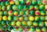 LSBS792 15 inches 14mm round agate gemstone beads wholesale