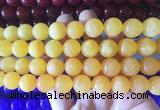 LSBS817 15 inches 14mm round candy jade gemstone beads wholesale