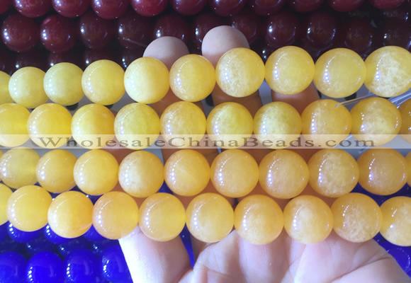 LSBS817 15 inches 14mm round candy jade gemstone beads wholesale