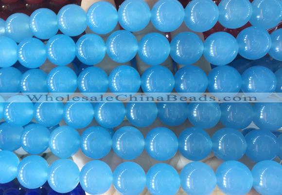 LSBS822 15 inches 14mm round candy jade gemstone beads wholesale