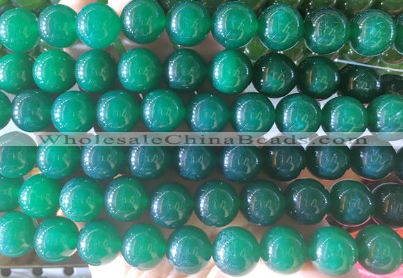 LSBS823 15 inches 14mm round candy jade gemstone beads wholesale