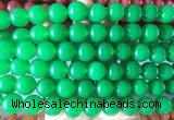 LSBS824 15 inches 14mm round candy jade gemstone beads wholesale