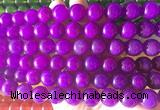 LSBS827 15 inches 14mm round candy jade gemstone beads wholesale