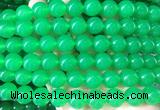 LSBS839 15 inches 14mm round candy jade gemstone beads wholesale