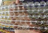 LSBS850 15 inches 14mm round synthetic crystal gemstone beads wholesale