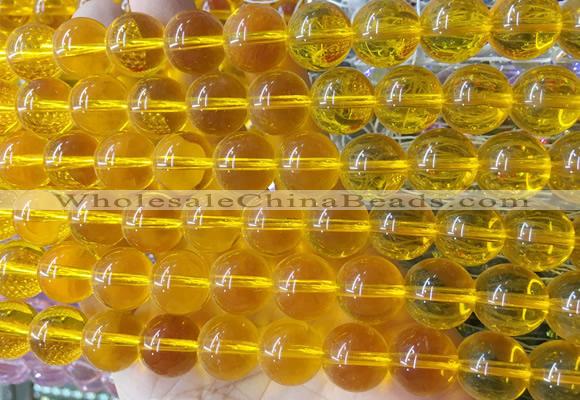 LSBS852 15 inches 14mm round synthetic crystal gemstone beads wholesale