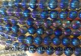 LSBS861 15 inches 14mm round synthetic crystal gemstone beads wholesale