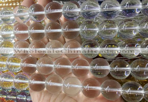 LSBS865 15 inches 16mm round synthetic crystal gemstone beads wholesale