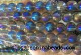 LSBS874 15 inches 16mm round synthetic crystal gemstone beads wholesale