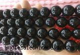 LSBS878 15 inches 18mm round synthetic crystal gemstone beads wholesale