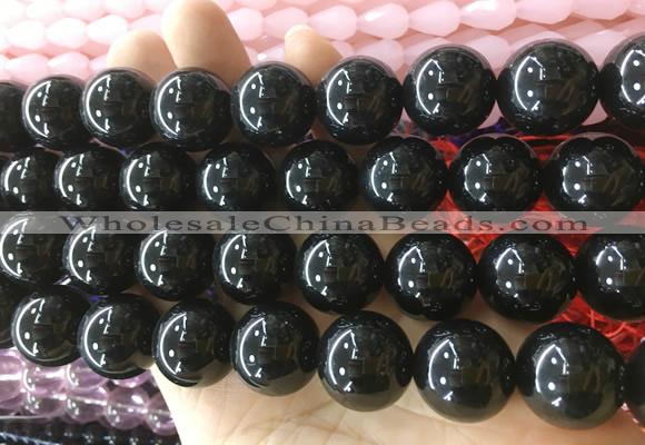 LSBS878 15 inches 18mm round synthetic crystal gemstone beads wholesale