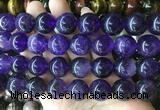 LSBS906 15 inches 16mm round amethyst gemstone beads wholesale