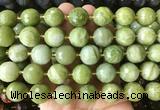 LSBS934 15 inches 16mm faceted round China jade gemstone beads wholesale