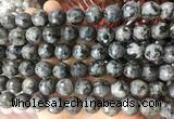 LSBS956 15 inches 14mm faceted round black labradorite gemstone beads wholesale