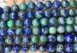 LSBS972 15 inches 14mm faceted round chrysocolla gemstone beads wholesale
