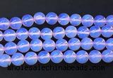 LSBS987 15 inches 14mm round pink opalite gemstone beads wholesale