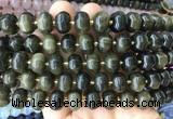 MEBS18 15 inches 8*12mm pumpkin golden obsidian beads wholesale