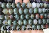 MEBS20 15 inches 8*12mm pumpkin bloodstone beads wholesale
