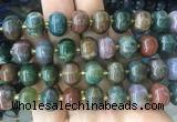 MEBS27 15 inches 8*12mm pumpkin ocean agate beads wholesale