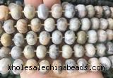 MEBS28 15 inches 8*12mm pumpkin crazy lace agate beads wholesale