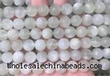 MSBS33 15 inches 10mm round green moonstone gemstone beads wholesale